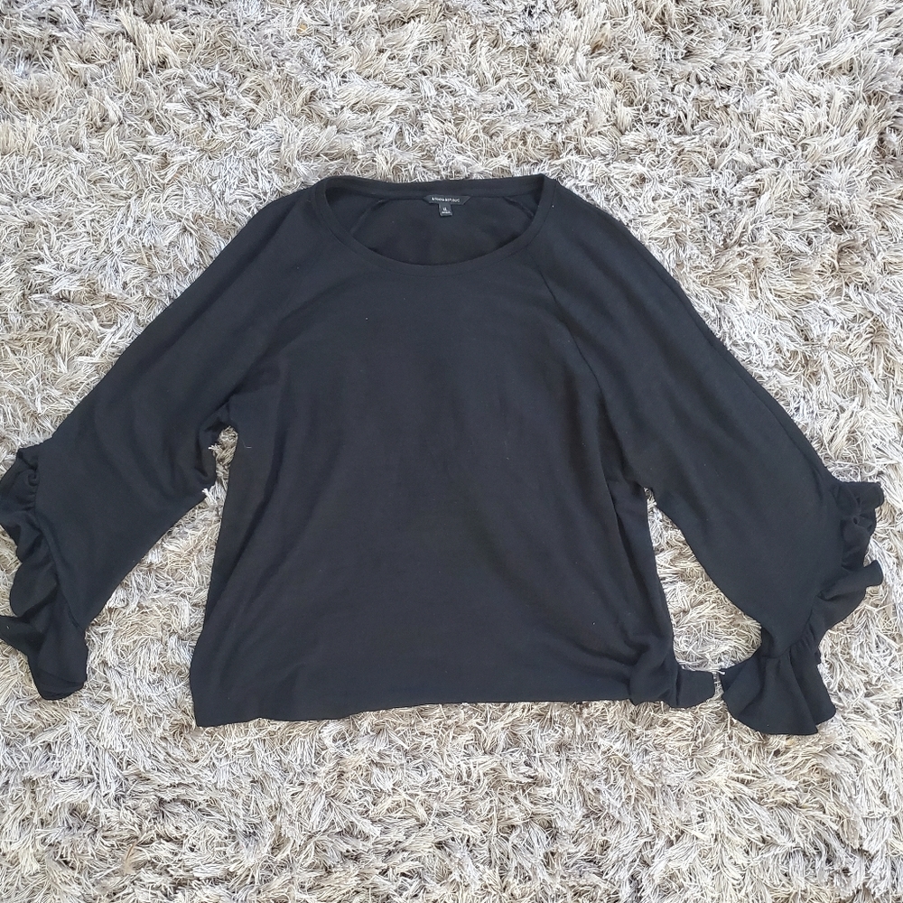 Ruffled Wrist Banana Republic Sweater